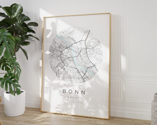 Bonn Poster Map