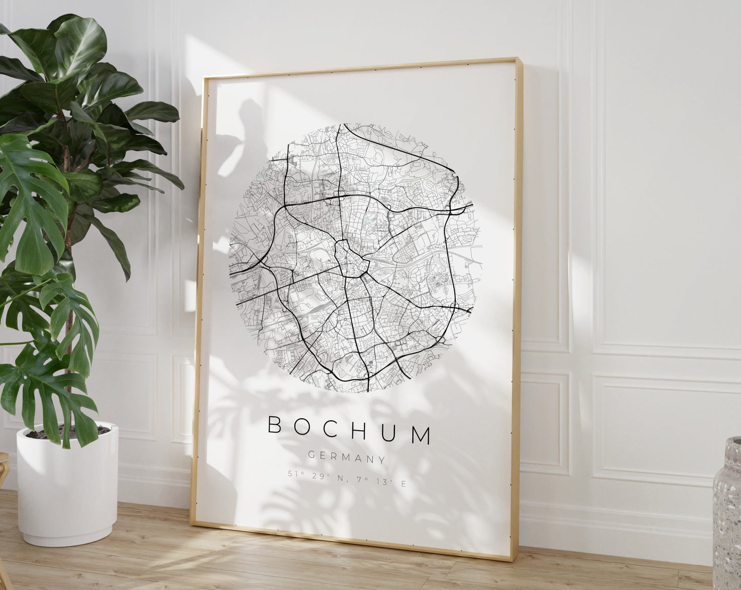 Bochum Poster Map
