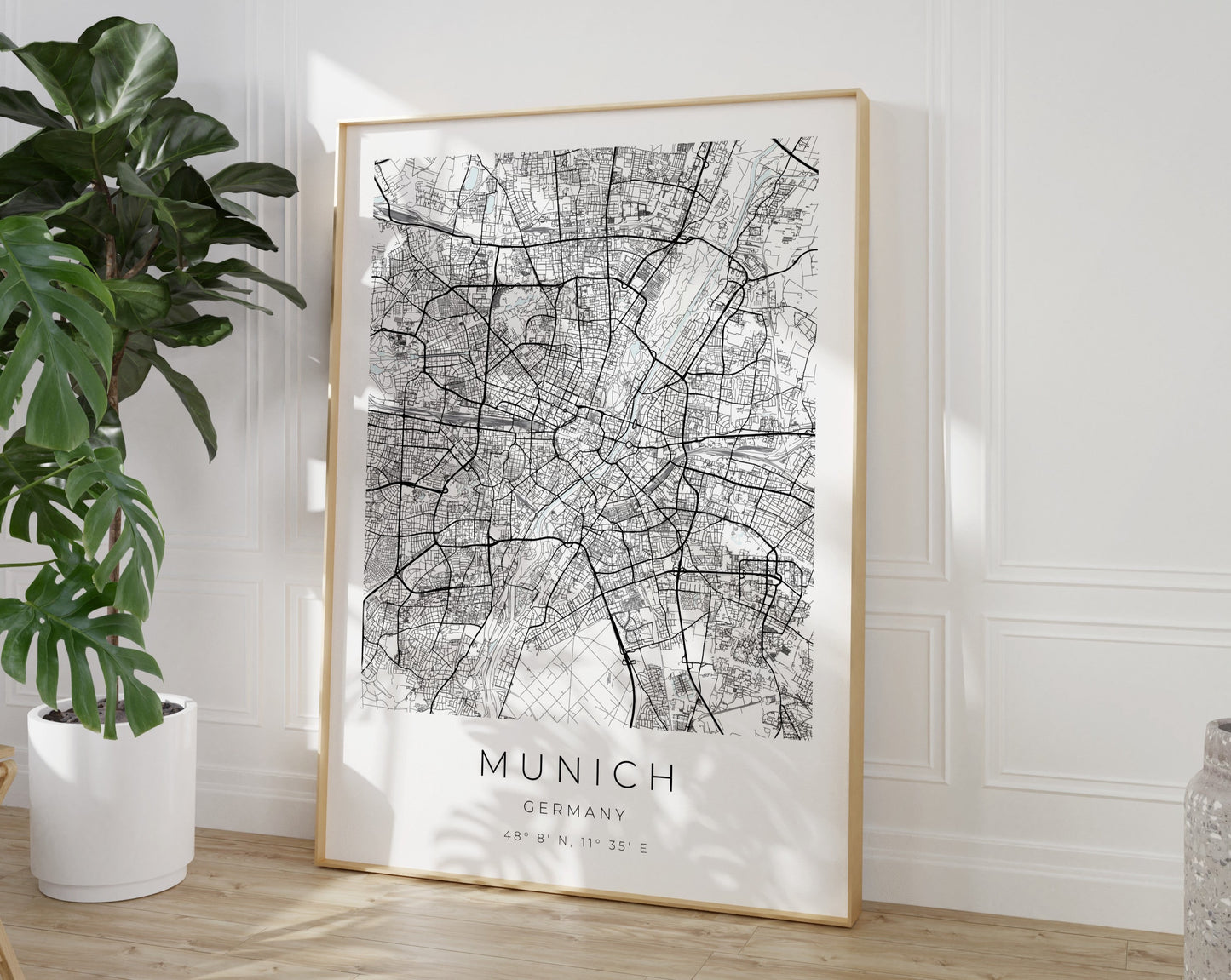München Poster Map