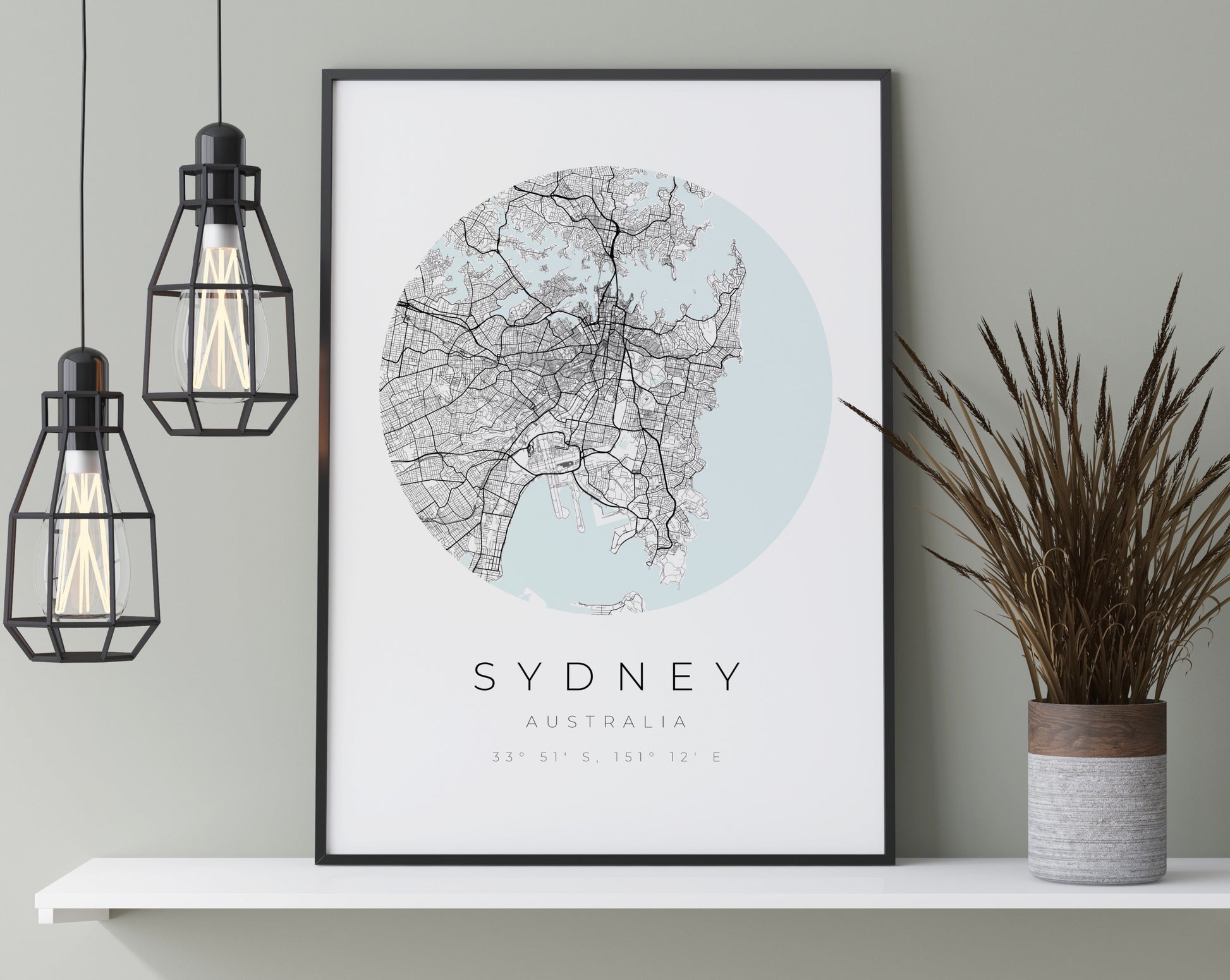 Sydney Poster Map